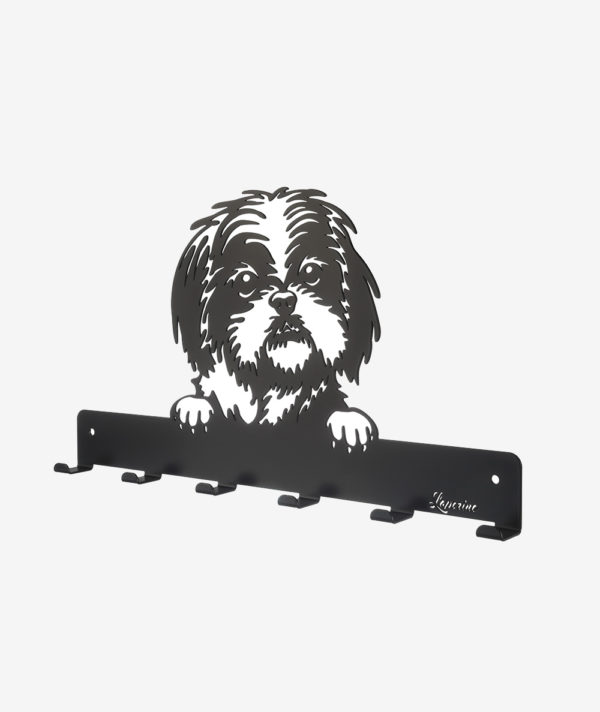 HWG-1_Shih_Tzu_leinenhalter_wandgarderobe_b