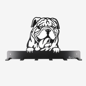 HWG-26_Englische_Bulldogge_leinenhalter_wandgarderobe_a