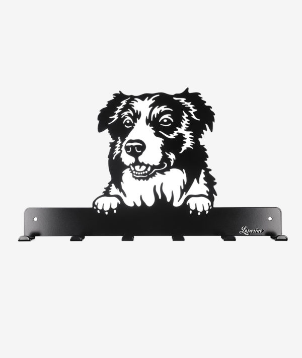 HWG-29_Border_Collie_leinenhalter_wandgarderobe_a