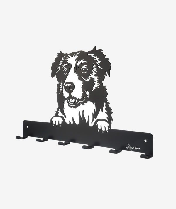 HWG-29_Border_Collie_leinenhalter_wandgarderobe_b