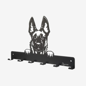 HWG-36_Malinois_leinenhalter_wandgarderobe_b