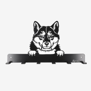 HWG-41_Shiba_Inu_leinenhalter_wandgarderobe_a